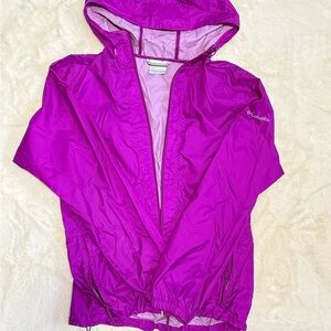 Columbia Violet Outdoor Windbreaker Jacket